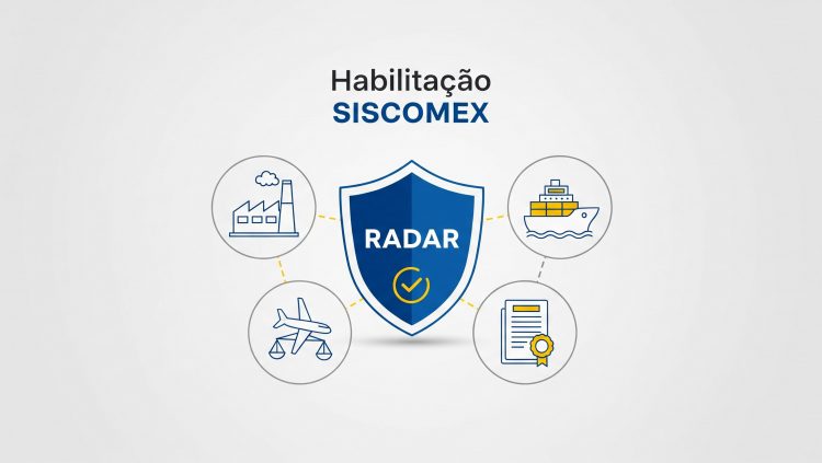 Imagem ilustrativa sobre o processo de Habilitação RADAR SISCOMEX para indústrias