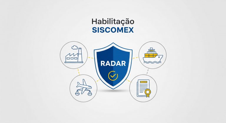 Imagem ilustrativa sobre o processo de Habilitação RADAR SISCOMEX para indústrias